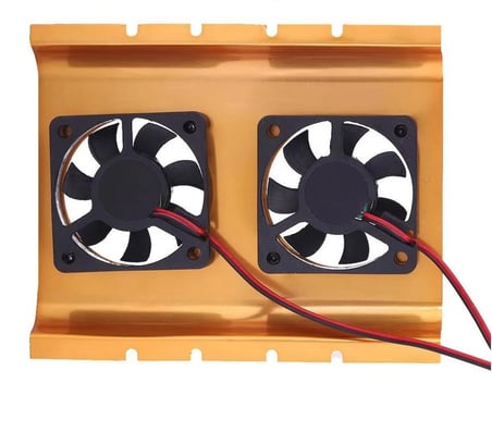 4222 Çiftli HDD Harici Disk Kasa İçi Soğutucu Fanı