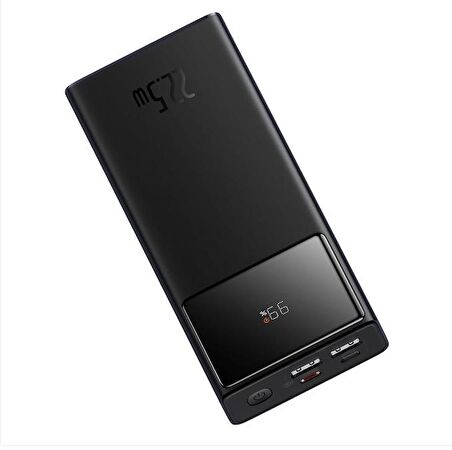 Baseus Super 22.5 W 20000 mAh Hızlı Şarj Powerbank Siyah 