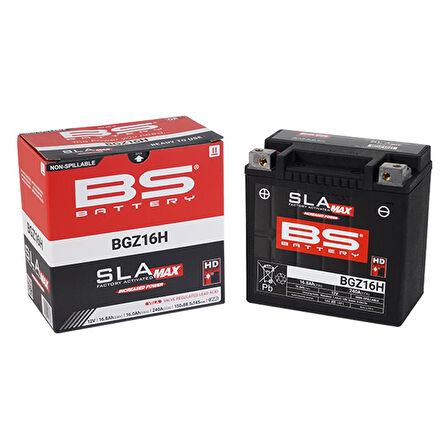BS Battery BGZ16H SLA MAX Motosiklet Aküsü 300931