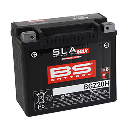 BS Battery BGZ20H Motosiklet Aküsü 300933