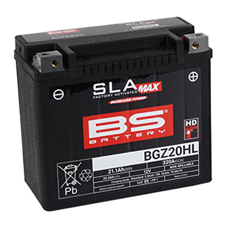 BS Battery BGZ20HL Motosiklet Aküsü 300934