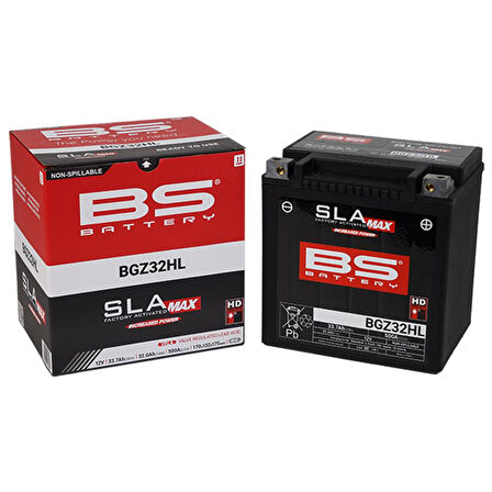 BS BAttery BGZ32HL SLA MAX Motosiklet Aküsü 300935