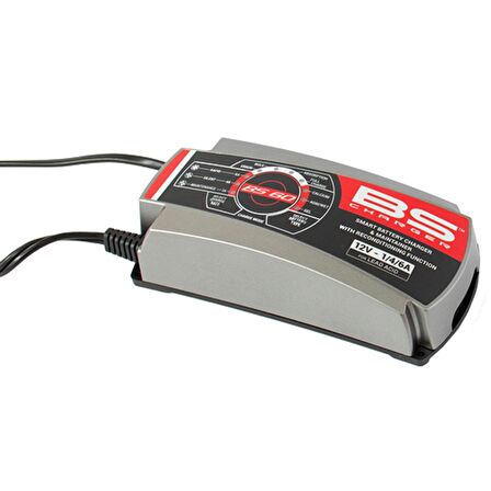 BS BATTERY BS60 - PROFESYONEL AKILLI AKÜ ŞARJ CİHAZI 12V 1A/4A/6A