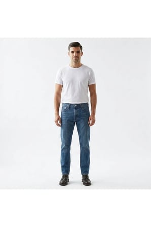 501® Thermodapt allseansons coton klasik Erkek Jean Pantolon- 0026-- Lacivert0026 / 42/32