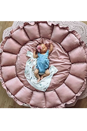 Pudra Açılır Kapanır Oyun Minderi Jaju-babynest Bebek Yatağı