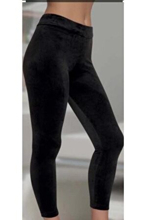 Kadın Fransız Kadife Tayt Pantolon