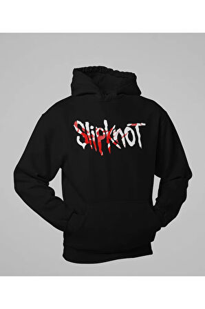 Slipknot Yazılı Unisex Oversize Rock Metal Hoodie