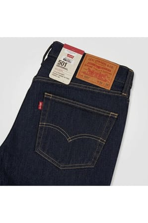 501® %100 coton klasik Erkek Jean Pantolon- 0008-- Lacivert0008 / 36/32