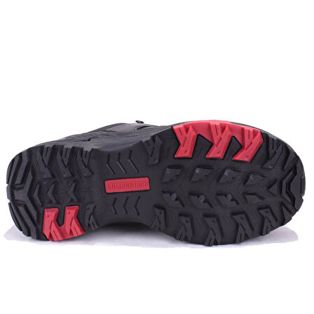 Lumberjack Star Siyah Kırmızı Ortopedik Outdoor Waterproof Erkek Spor Ayakkabı