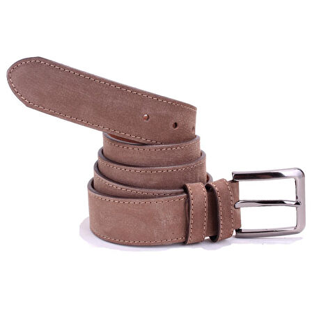 Dagoster DMK26-464DG Vizon 4 cm Hakiki Deri Erkek Kemer