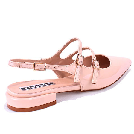 Dagoster DZA07-72561 Ten Rugan Topuklu Klasik Kadın Ayakkabı