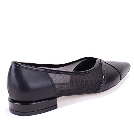 Dagoster DZA07-72551 Siyah Kısa Topuklu Kadın Ayakkabı