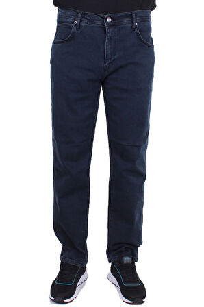 Twister Vegas 132-311 Lacivert Yüksek Bel Rahat Paça Erkek Jeans Pantolon