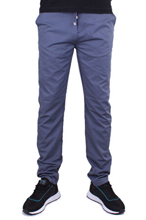 Twister Crespo 794 Koyu Mavi Normal Bel Dar Paça Erkek Kanvas Pantolon