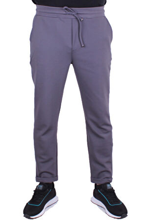 Dagoster DMG23-619962 Füme Normal Bel Dar Paça Jakarlı  Erkek  Pantolon