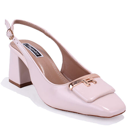 Dagoster DZA07-11363017 Ten Rugan Klasik Topuklu Kadın Ayakkabı