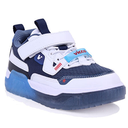 Vicco Aidos 346F25Y187 Lacivert Ortopedik Günlük Erkek Çocuk Spor Ayakkabı