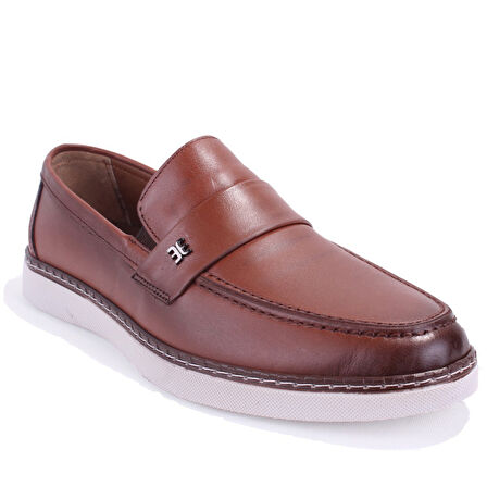 Dagoster DMA08-3305 Taba Ortopedik Günlük Erkek Deri Ayakkabı