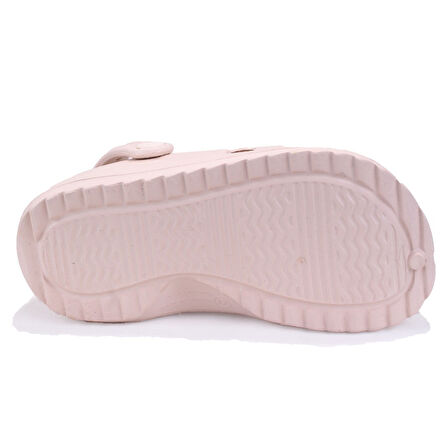 Dagoster DZA75-205 Ekru Taşlı Ortopedik Günlük Cross Spor Kadın Terlik