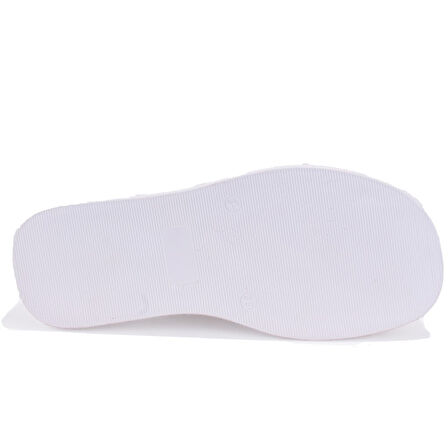 Dagoster DZA07-890784 Beyaz Ortopedik Günlük Taşlı  Kadın Terlik