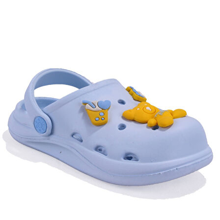 Dagoster DJA75-CRS01 Bebe Mavi Ortopedik Günlük Erkek Çocuk Cross Spor Terlik