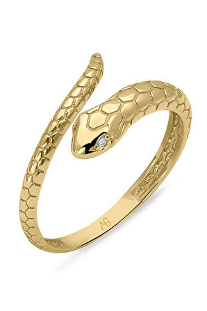 Altın Yılanlı Yüzük