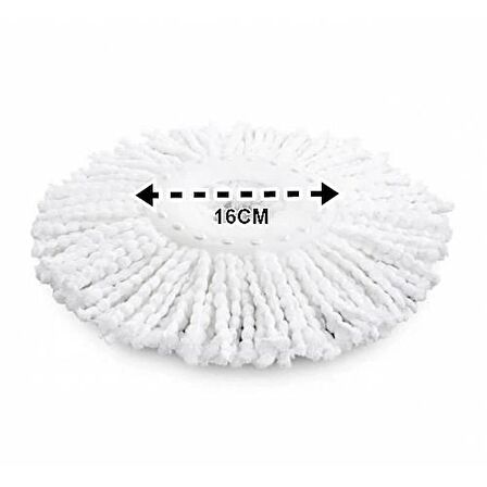 Motek Mop Orjinal Microfiber Yedek Püskül Yedek Başlık 5 Adet