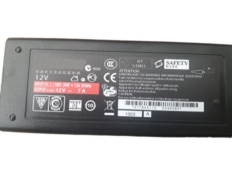 ICECO Oto Buzdolabı İçin Çakmak Adaptörü Araç Çakmaklık Çevirici Ev,Ofis Tipi Çevirici Adaptör 84W/7A/12Volt