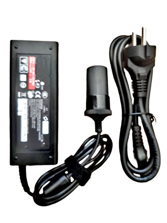 ICECO Oto Buzdolabı İçin Çakmak Adaptörü Araç Çakmaklık Çevirici Ev,Ofis Tipi Çevirici Adaptör 84W/7A/12Volt