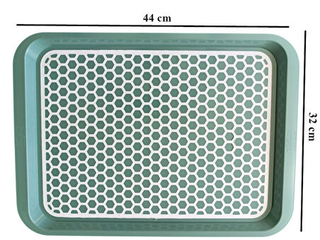 Kaydırmaz Tabanlı Servis Tepsi Sunum Tepsisi Büyük Boy-1136-02-BORDO,YEŞİL