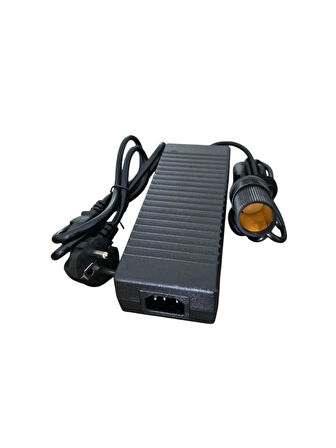 ICECO Oto Buzdolabı İçin Çakmak Adaptörü Araç Çakmaklık Çevirici Ev,Ofis Tipi Çevirici Adaptör120W/5A/24V(Açıklamayı okumadan ürünü almayınız)