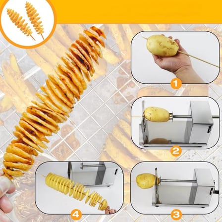 Çubukta Patates Makinası Şekil Verme Makinası Paslanmaz Çelik