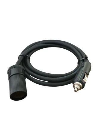 Araç Çakmaklık Uzatma Kablosu Yüksek Güç Çeken Cihazlara Özel 12-24V/16A 2 X1,5mm TTR Bakır 2Mt