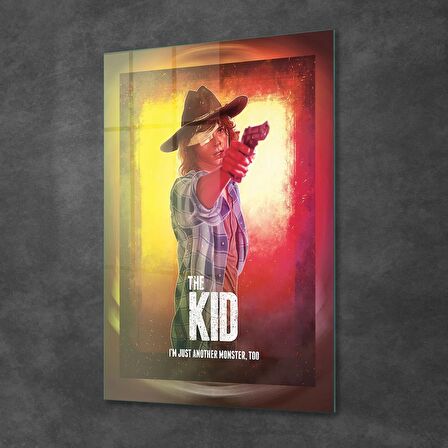 Decovetro Cam Tablo Walking Dead The Kid