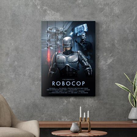 Decovetro Cam Tablo Robocop Film Afiş