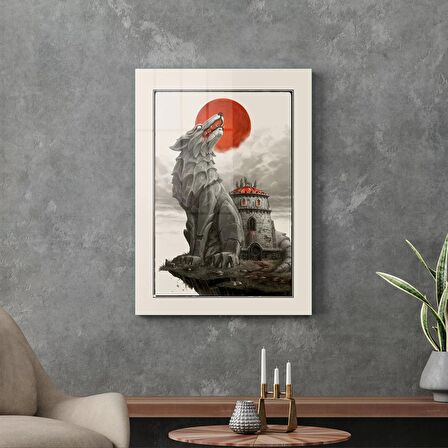 Decovetro Cam Tablo Red Wolf