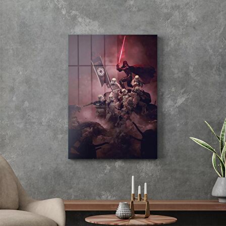 Decovetro Cam Tablo Darth Vader Troopers