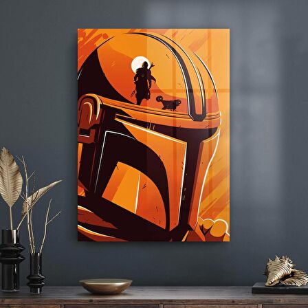Decovetro Cam Tablo The Mandalorian Poster