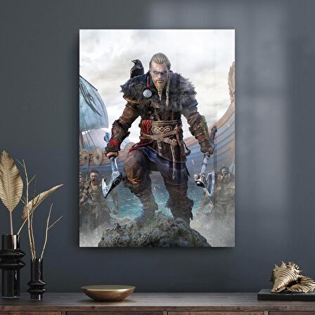 Decovetro Cam Tablo Assassin's Creed Valhalla