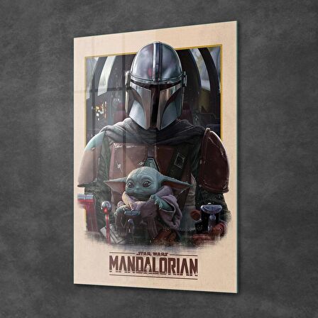 Decovetro Cam Tablo Mandalorian Way