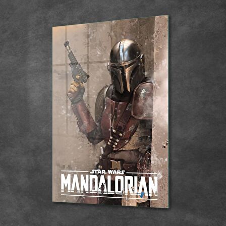 Decovetro Cam Tablo Mandalorian Poster