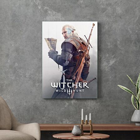 Decovetro Cam Tablo The Witcher Renkli