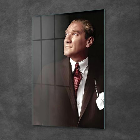 Decovetro Cam Tablo Mustafa Kemal Atatürk