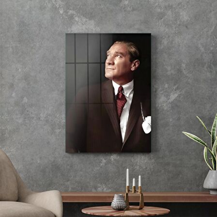 Decovetro Cam Tablo Mustafa Kemal Atatürk