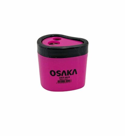 Osaka Pembe Çift Hazneli Damla Şekilli Kalemtraş