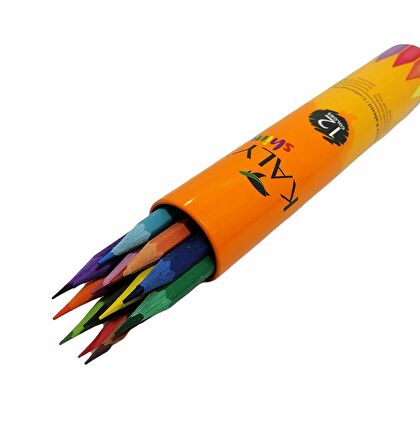 Kaly 12'Li Metal Tüp Kuru Boya