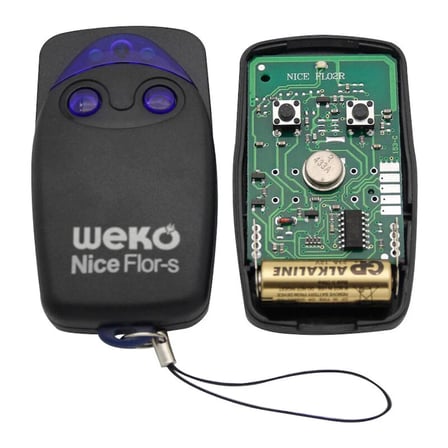 WK-14872 Nice FLO2R-S 2 Kanallı 433,92 MHz Garaj Kumandası