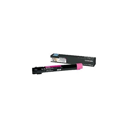 Lexmark X950X2MG Kırmızı Spot Orjinal Spot Orjinal Toner - X950DE/X952DE/X954DE 22.000 Sayfa
