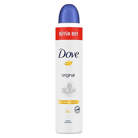 Dove Original Deodorant 200 ml  Büyük Boy