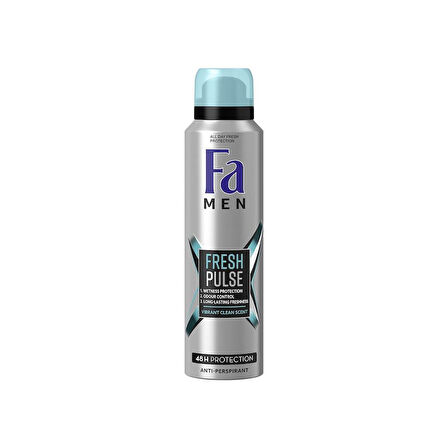 Fa Men Fresh Pulse Erkek Sprey Deodorant 150 ML